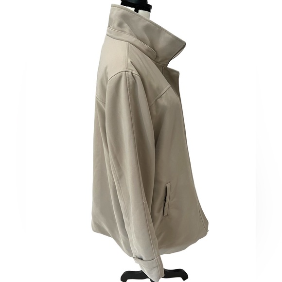 J. Percy Coat Women's XL All Weather Stone Khaki Fully Lined Jacket - Picture 5 of 12